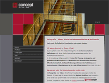 Tablet Screenshot of bg-concept.de